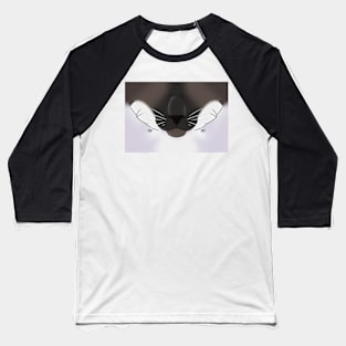 Siamese Cat Face Baseball T-Shirt